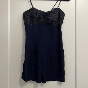 Alyn Paige Navy Romper